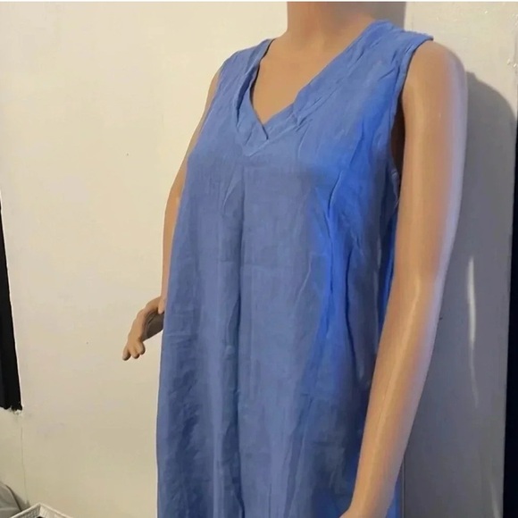 Francesca's Bettini Light Blue Midi Dress - Picture 8 of 9
